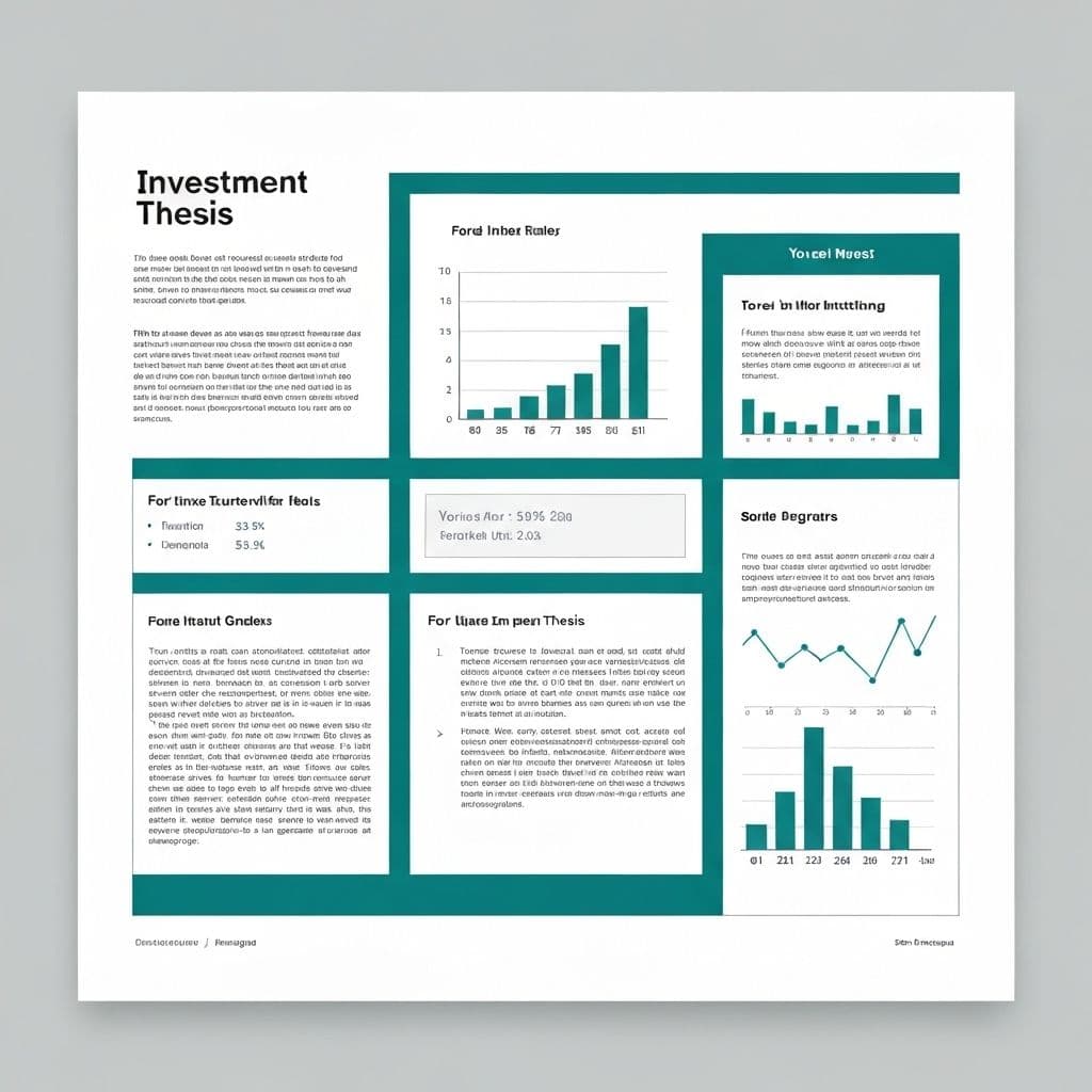 Clean structured investment thesis